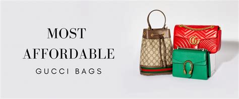 how much are gucci bags|most affordable gucci bag.